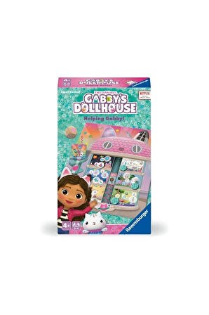 Kız Çocuk Oyuncak 248100 Ravensburger - Gabbys Dollhouse - Seyahat Boy Kutu Oyun