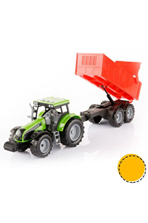 Kız Çocuk Oyuncak AYA ROMÖRKLU PİLLİ TRAKTÖR Erkek Çocuk Oyuncak Eğitici Oyuncaklar