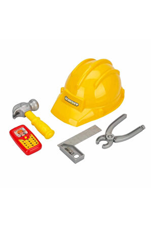 Kız Çocuk Oyuncak Zapp Toys Baretli Tamir Seti 5 Parça Erkek Çocuk Oyuncak Eğitici Oyuncaklar