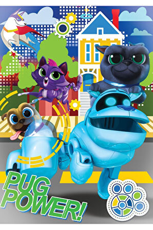 Kız Çocuk Oyuncak KS Puzzle 35 Parça ve Roli'nin Maceraları Erkek Çocuk Oyuncak Eğitici Oyuncaklar