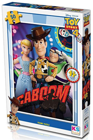 Kız Çocuk Oyuncak KS Puzzle 50 Parça Toy Story Erkek Çocuk Oyuncak Eğitici Oyuncaklar