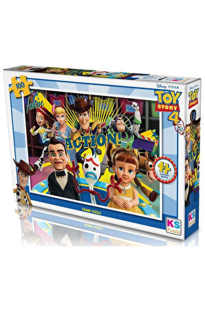 Kız Çocuk Oyuncak  Puzzle 100 Parça Toy Story Erkek Çocuk Oyuncak Eğitici Oyuncaklar