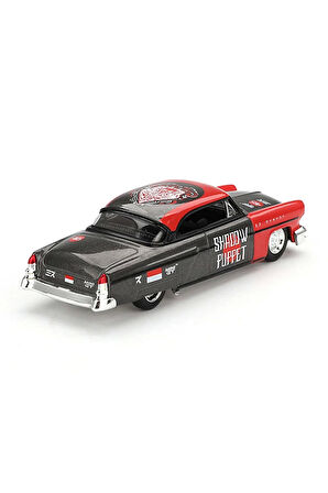 Kız Çocuk Oyuncak Mini GT 1/64 Lincoln Capri Hot Rod 1954 ''Shadow Puppet'' MINI