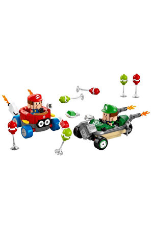 Kız Çocuk Oyuncak Super Mario: Mario Kart – Baby Mario ile Baby Luigi Erkek Çocuk Oyuncak Eğitici Oy