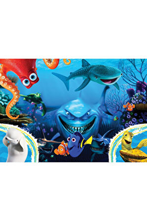 Kız Çocuk Oyuncak KS Puzzle 50 Parça Dory Erkek Çocuk Oyuncak Eğitici Oyuncaklar