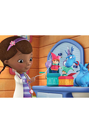 Kız Çocuk Oyuncak KS Puzzle 100 Parça Doc MCStuffins Erkek Çocuk Oyuncak Eğitici Oyuncaklar