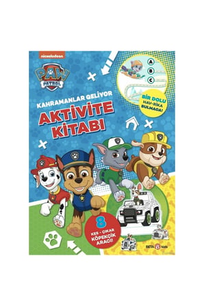 Kız Çocuk Oyuncak Paw Patrol Kahramanlar Geliyor Aktivite Kitabı Erkek Çocuk Oyuncak Eğitici Oyuncak