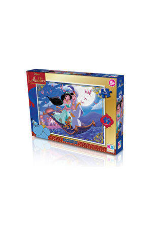 Kız Çocuk Oyuncak KS Puzzle 50 Parça Aladdin Erkek Çocuk Oyuncak Eğitici Oyuncaklar
