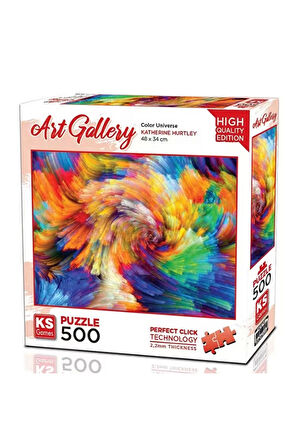 Kız Çocuk Oyuncak Ks Games Color Universe Puzzle 500 Parça 20064 Erkek Çocuk Oyuncak Eğitici Oyuncak