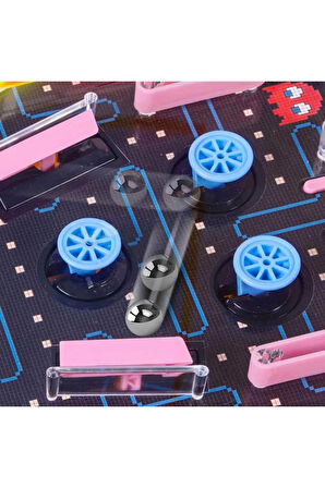 Kız Çocuk Oyuncak Sesli ve Işıklı Pac-Man Arcade Masaüstü Pinball Erkek Çocuk Oyuncak Eğitici Oyunca