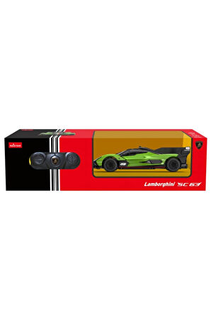 Kız Çocuk Oyuncak 1/24 Lamborghini SC64 LMDH F/F Uzaktan Kumandalı Araba Erkek Çocuk Oyuncak Eğitici