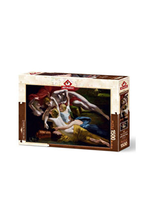 Kız Çocuk Oyuncak 5386/ART Art Puzzle, Hylas ve Su Perileri 1500 Parça Puzzle Eğ