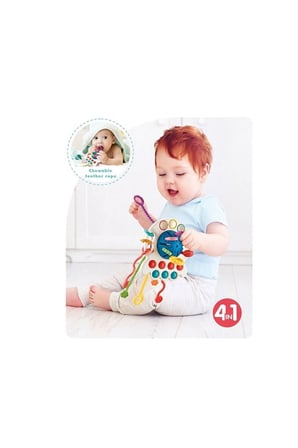 Kız Çocuk Oyuncak BIB68859-Vardem Duyusal Montessori Oyuncaklar Toplu-Çekme İpli
