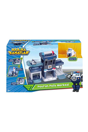 Kız Çocuk Oyuncak Harika Kanatlar Paul'ün Polis Merkezi Erkek Çocuk Oyuncak Eğitici Oyuncaklar