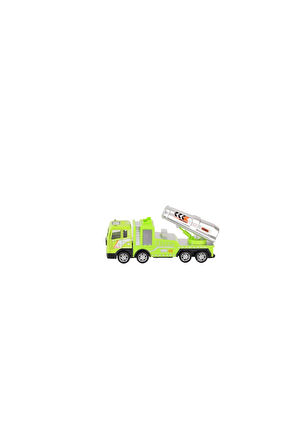 Kız Çocuk Oyuncak YH-711-57A SÜRTMELİ METAL 1:50 ÇÖP KAMYONU Erkek Çocuk Oyuncak Eğitici Oyuncaklar