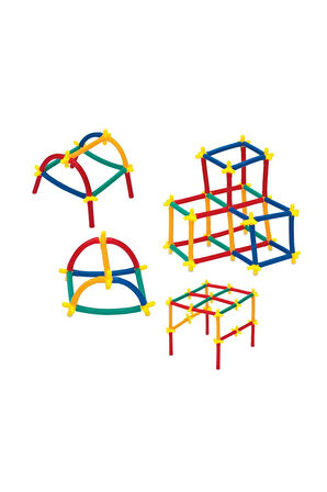 Kız Çocuk Oyuncak 03461 Dede, Süper Bambu Çubukları 200 Parça Erkek Çocuk Oyuncak Eğitici Oyuncaklar