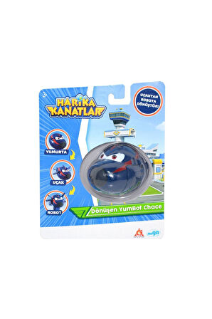 Kız Çocuk Oyuncak 20563 Harika Kanatlar Dönüşen Yumbot Ajan Chace Erkek Çocuk Oyuncak Eğitici Oyunca