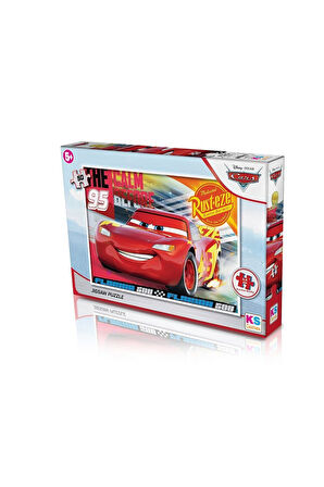 Kız Çocuk Oyuncak CR709 KS, Cars 50 Parça Çocuk Puzzle Erkek Çocuk Oyuncak Eğitici Oyuncaklar