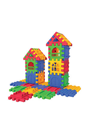 Kız Çocuk Oyuncak 03702 Dede, Puzzle City 64 Parça Erkek Çocuk Oyuncak Eğitici Oyuncaklar