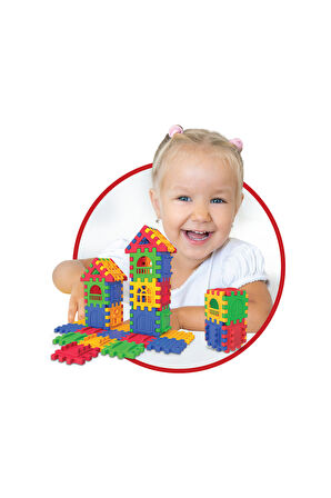 Kız Çocuk Oyuncak 03702 Dede, Puzzle City 64 Parça Erkek Çocuk Oyuncak Eğitici Oyuncaklar