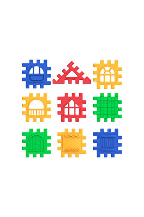 Kız Çocuk Oyuncak 03702 Dede, Puzzle City 64 Parça Erkek Çocuk Oyuncak Eğitici Oyuncaklar