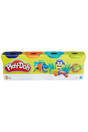 Kız Çocuk Oyuncak B5517 Play-Doh 4'lü Hamur / +2 yaş Erkek Çocuk Oyuncak Eğitici Oyuncaklar