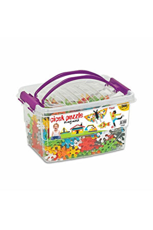 Kız Çocuk Oyuncak 01904 Çiçek Puzzle 500 Parça Erkek Çocuk Oyuncak Eğitici Oyuncaklar