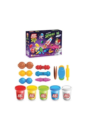 Kız Çocuk Oyuncak 03733 İnanılmaz Uzay Oyun Hamur Seti 380 gr Erkek Çocuk Oyuncak Eğitici Oyuncaklar