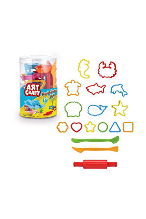 Kız Çocuk Oyuncak 03291 Dede, Art Craft Modelleme Seti 17 Parça / +3 yaş Erkek Çocuk Oyuncak Eğitici