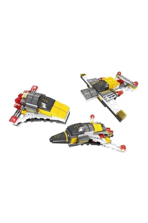 Kız Çocuk Oyuncak Ausini Assembling Master 3 in 1 63 Parça Uzay Araçları Erkek Çocuk Oyuncak Eğitici