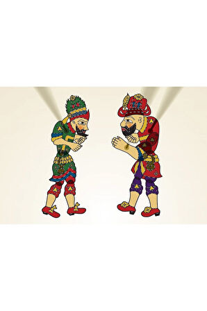 Kız Çocuk Oyuncak 5242 Hacivat ve Karagöz - Erkek Çocuk Oyuncak Eğitici Oyuncaklar