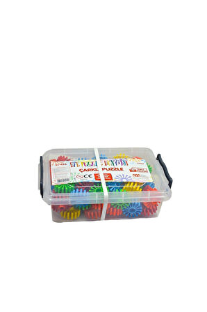 Kız Çocuk Oyuncak 414 Efe Toys, 60 Parça Çarklı Puzzle Erkek Çocuk Oyuncak Eğitici Oyuncaklar