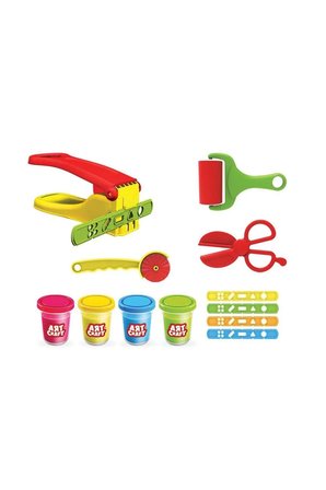 Kız Çocuk Oyuncak 03618 Dede, Art Craft El Presi Hamur Seti 224 gr Erkek Çocuk Oyuncak Eğitici Oyunc