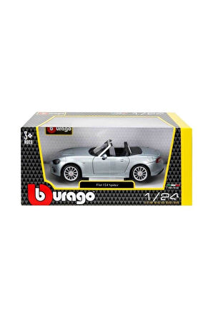 Kız Çocuk Oyuncak 21083 Burago 1:24 Fiat 124 Spider Model Araba Erkek Çocuk Oyuncak Eğitici Oyuncakl