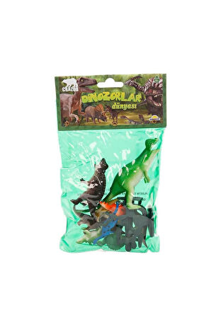 Kız Çocuk Oyuncak 0705 Dinozorların Dünyası Poşetli Hayvan Oyun Seti Erkek Çocuk Oyuncak Eğitici Oyu