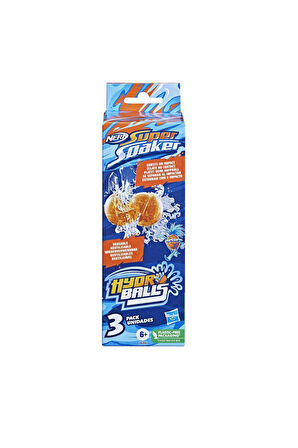 Kız Çocuk Oyuncak F6392 Nerf Super Soaker Hydro Balls 3lü -1adet fiyatıdır Eğiticii