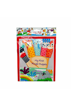 Kız Çocuk Oyuncak MOL-108 Poşette 5'li El Kuklası Erkek Çocuk Oyuncak Eğitici Oyuncaklar