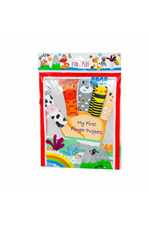 Kız Çocuk Oyuncak MOL-108 Poşette 5'li El Kuklası Erkek Çocuk Oyuncak Eğitici Oyuncaklar