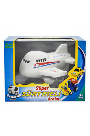 Kız Çocuk Oyuncak Sürtmeli Kırılmaz Kutulu Uçak Erkek Çocuk Oyuncak Eğitici Oyuncaklar