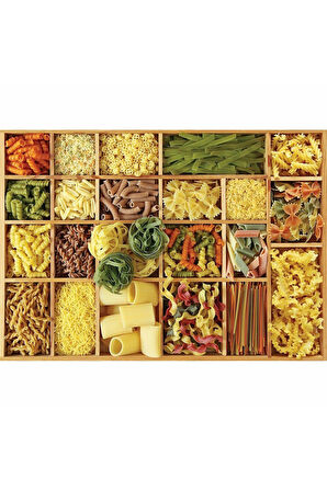 Kız Çocuk Oyuncak 5235 Makarnalar 1000 Parça - Art Puzzle Erkek Çocuk Oyuncak Eğitici Oyuncaklar