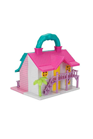 Kız Çocuk Oyuncak 2079 Sunman, 2 Katlı Büyük Ev Oyun Seti Villa Erkek Çocuk Oyuncak Eğitici Oyuncakl