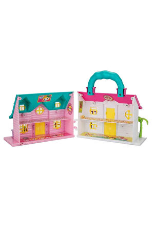 Kız Çocuk Oyuncak 2079 Sunman, 2 Katlı Büyük Ev Oyun Seti Villa Erkek Çocuk Oyuncak Eğitici Oyuncakl