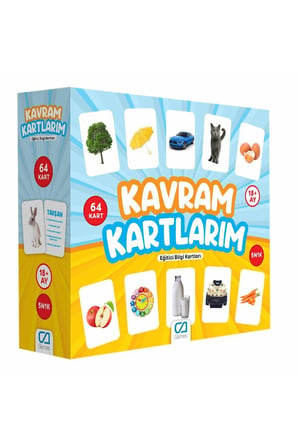 Kız Çocuk Oyuncak 402 CAKRT-5175 Kavram Kartlarım - CA Games Erkek Çocuk Oyuncak Eğitici Oyuncaklar