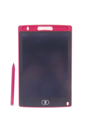 Kız Çocuk Oyuncak 8,5 Inch LCD Kırmızı Yazı Tahtası Erkek Çocuk Oyuncak Eğitici Oyuncaklar