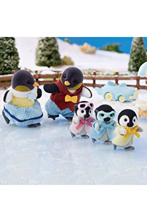 Kız Çocuk Oyuncak 5694 Sylvanian Families Penguen Ailesi +4 yaş Erkek Çocuk Oyuncak Eğitici Oyuncakl