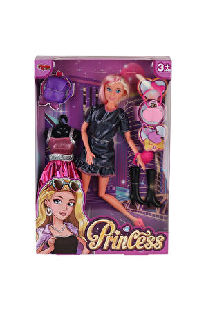 Kız Çocuk Oyuncak WG-66813 Kutulu 29cm Yedek Elbiseli Bebek Erkek Çocuk Oyuncak Eğitici Oyuncaklar