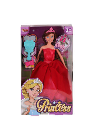 Kız Çocuk Oyuncak WG-66796 Kutulu 29cm Aksesuarlı Prenses Erkek Çocuk Oyuncak Eğitici Oyuncaklar