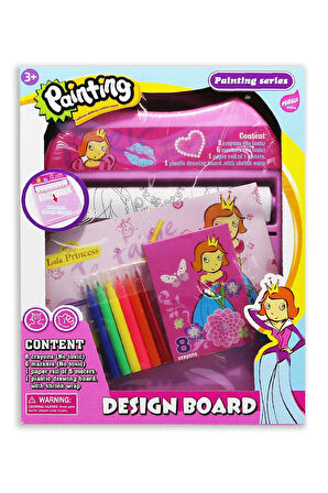 Kız Çocuk Oyuncak Boyama Seti Şablonlu Erkek Çocuk Oyuncak Eğitici Oyuncaklar