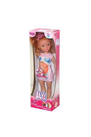 Kız Çocuk Oyuncak 5986 Alya Bebek 40cm -Gepettoys Erkek Çocuk Oyuncak Eğitici Oyuncaklar