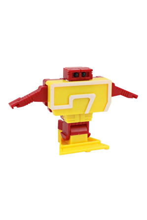 Kız Çocuk Oyuncak Robota Dönüşen Rakam- Yedi Erkek Çocuk Oyuncak Eğitici Oyuncaklar